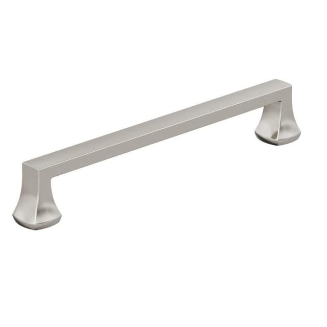 Amerock Hybridize Series 6-5/16 in (160 mm) Center to Center Satin Nickel Pull, -BP37063G10