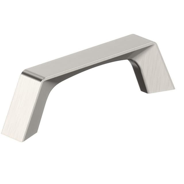 Amerock Evolve Series 3 in (76 mm) Center to Center Satin Nickel Pull, BP37070G10