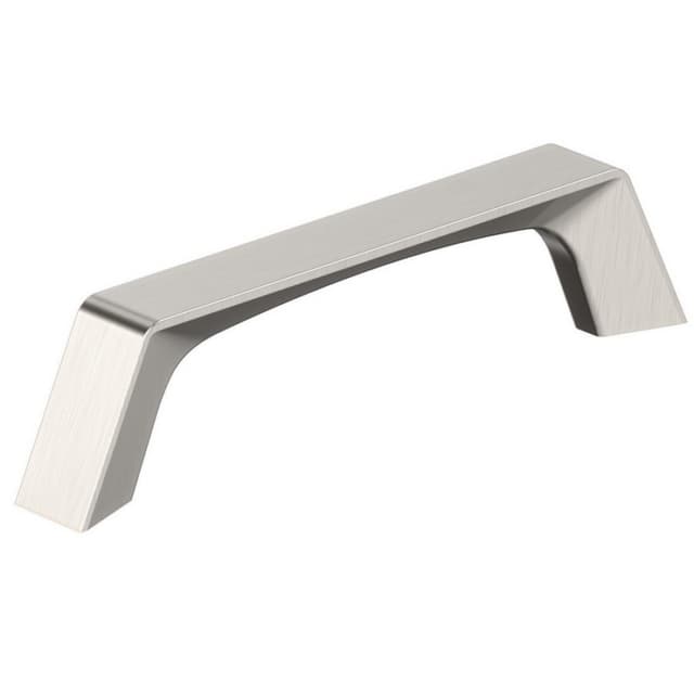 Amerock Evolve Series 3-3/4 in (96 mm) Center to Center Satin Nickel Pull, BP37071G10