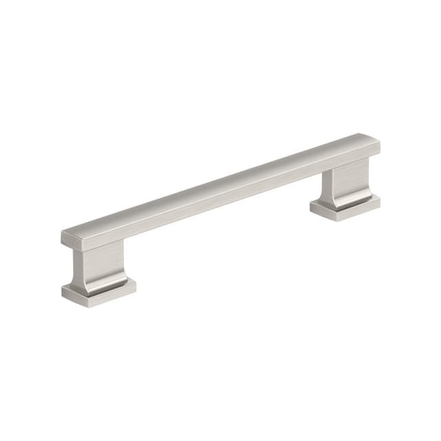 Amerock Triomphe Series 5-1/16 in (128 mm) Center to Center Satin Nickel Pull, -BP37092G10