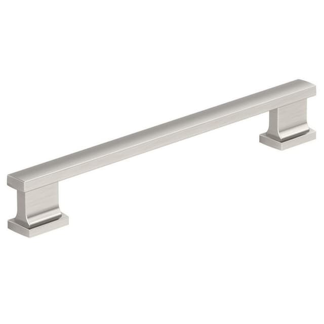 Amerock Triomphe Series 6-5/16 in (160 mm) Center to Center Satin Nickel Pull, -BP37093G10