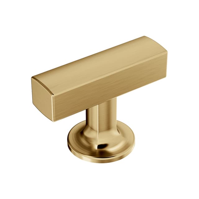 Amerock Everett Series Champagne Bronze 1-3/4 in (44 mm) L x 1/2 in (13 mm) W Knob, -BP37100CZ