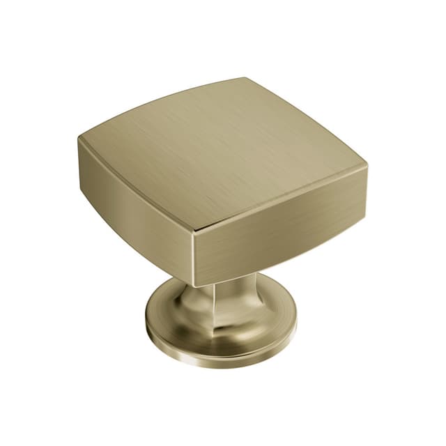 Amerock Everett Series Golden Champagne 1-1/4 in (32 mm) L x 1-1/4 in (32 mm) W Knob, -BP37101BBZ