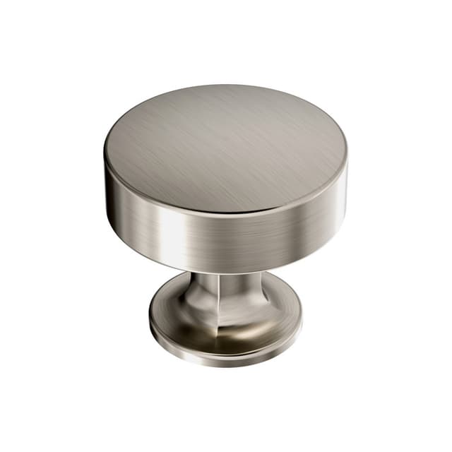 Amerock Everett Series Satin Nickel 1-5/16 in (33 mm) Diameter Knob, - BP37102G10