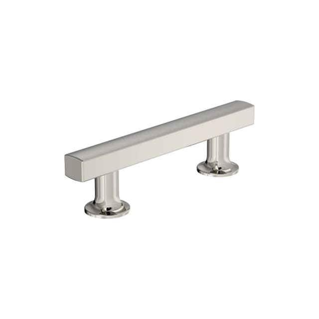 Amerock Everett Series 3 in (76 mm) Center to Center Polished Nickel Pull, -BP37103PN