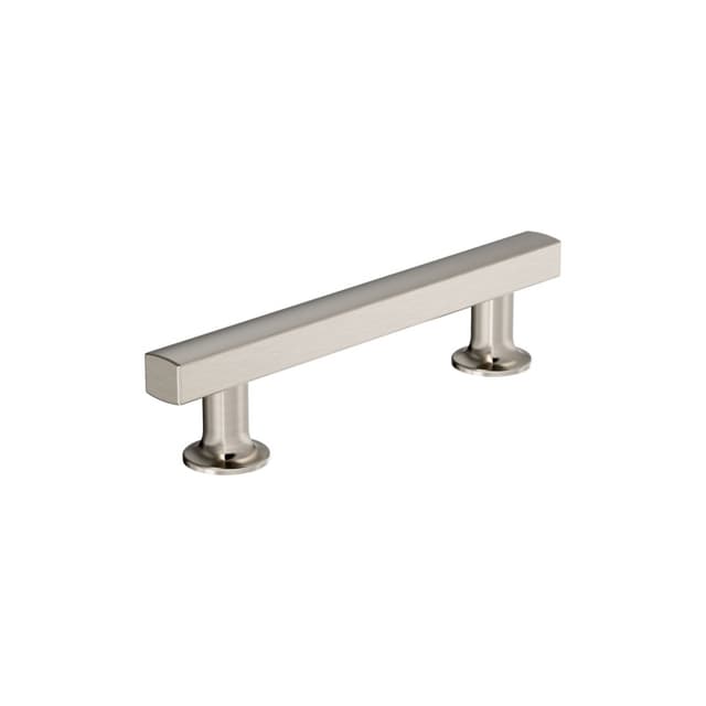 Amerock Everett Series 3-3/4 in (96 mm) Center to Center Satin Nickel Pull, -BP37104G10