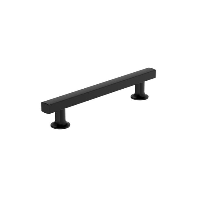 Amerock Everett Series 5-1/16 in (128 mm) Center to Center Matte Black Pull, -BP37105MB