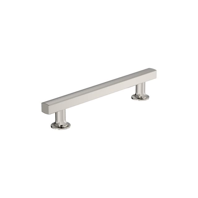 Amerock Everett Series 5-1/16 in (128 mm) Center to Center Polished Nickel Pull, -BP37105PN
