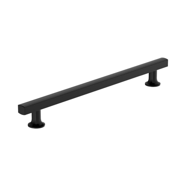 Amerock Everett Series Matte Black 12" (305 mm) Center to Center Appliance Pull, -BP37110MB