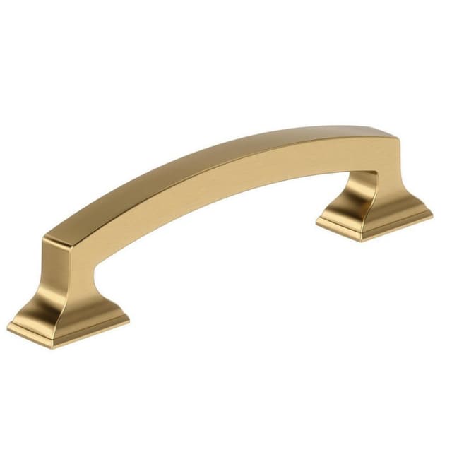 Amerock Incisive Series 3-3/4 in (96 mm) Center to Center Champagne Bronze Pull, BP37121CZ