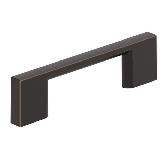 Amerock Cityscape Series 3 in (76 mm) Center to Center Oil Rubbed Bronze Pull, -BP37130ORB