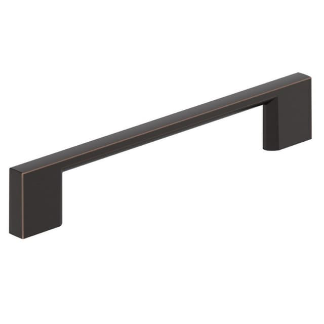 Amerock Cityscape Series 5-1/16 in (128 mm) Center to Center Oil Rubbed Bronze Pull, -BP37132ORB