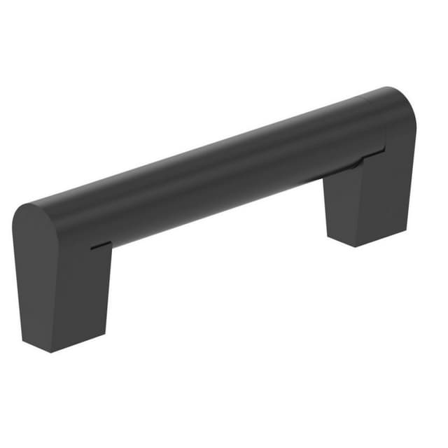 Amerock Composite Series 3-3/4 in (96 mm) Center to Center Matte Black Pull, BP37141MB
