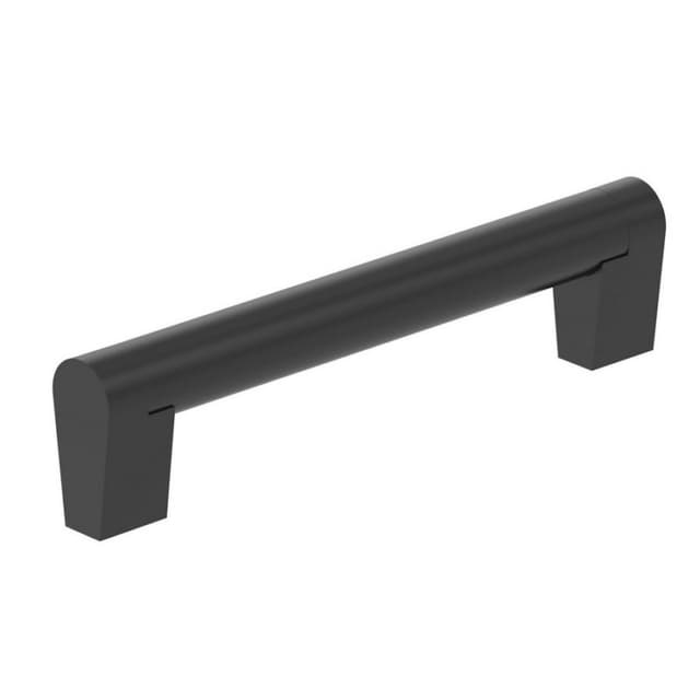 Amerock Composite Series 5-1/16 in (128 mm) Center to Center Matte Black Pull, BP37142MB