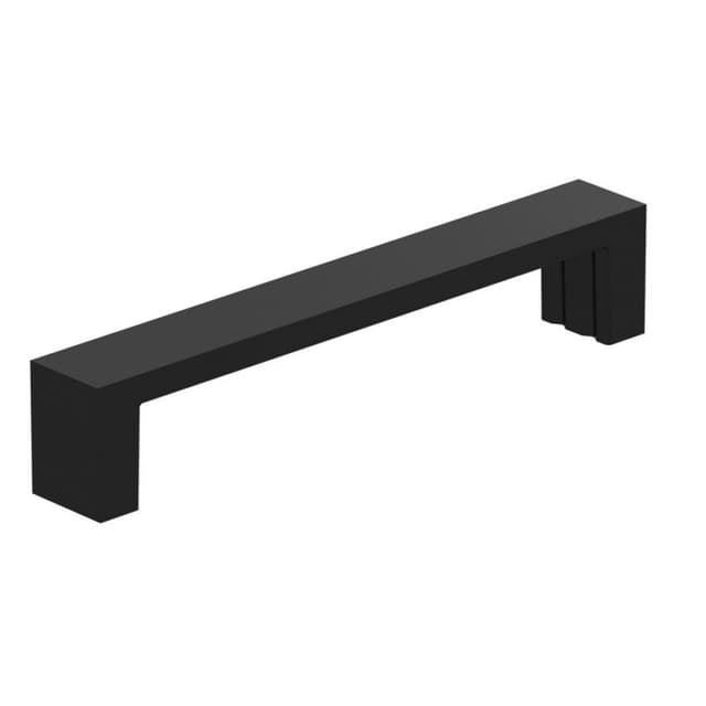 Amerock Augment Series 5-1/16 in (128 mm) Center to Center Matte Black Pull, -BP37152MB