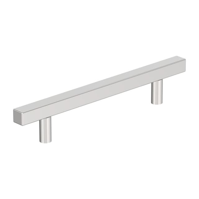 Amerock Bar Pull Square Series 5-1/16 in (128 mm) Center to Center Polished Chrome Pull, -BP3717726