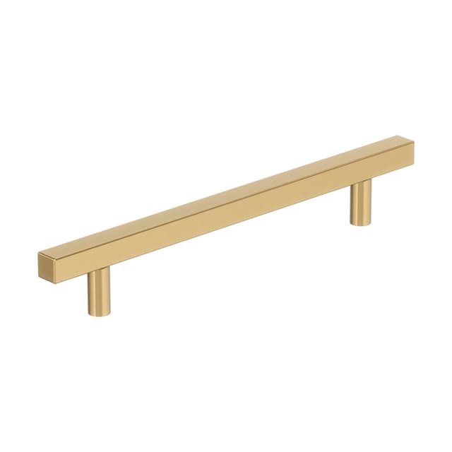 Amerock Bar Pull Square Series 5-1/16 in (128 mm) Center to Center Champagne Bronze Pull, -BP37178CZ