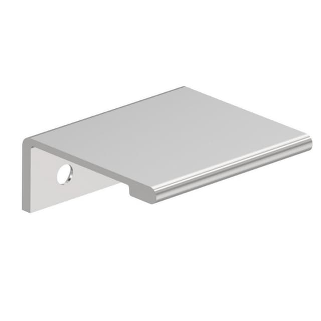 Amerock Streamline II Series 1 in (25 mm) Center to Center Polished Chrome Edge Pull, BP3719026