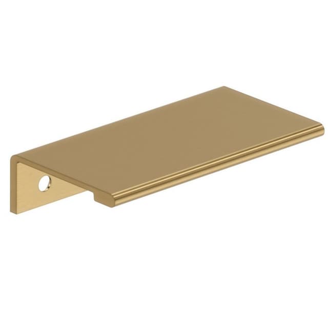 Amerock Streamline II Series 2-3/16 in (56 mm) Center to Center Champagne Bronze Edge Pull, BP37191CZ