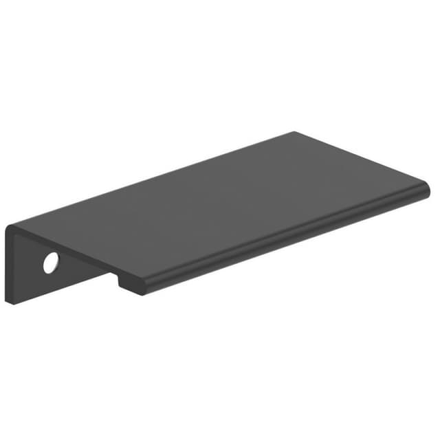 Amerock Streamline II Series 2-3/16 in (56 mm) Center to Center Matte Black Edge Pull, BP37191MB