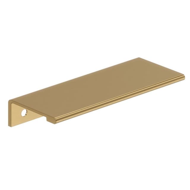 Amerock Streamline II Series 3-3/16 in (81 mm) Center to Center Champagne Bronze Edge Pull, BP37192CZ