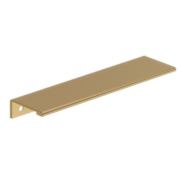 Amerock Streamline II Series 5-3/16 in (132 mm) Center to Center Champagne Bronze Edge Pull, BP37194CZ