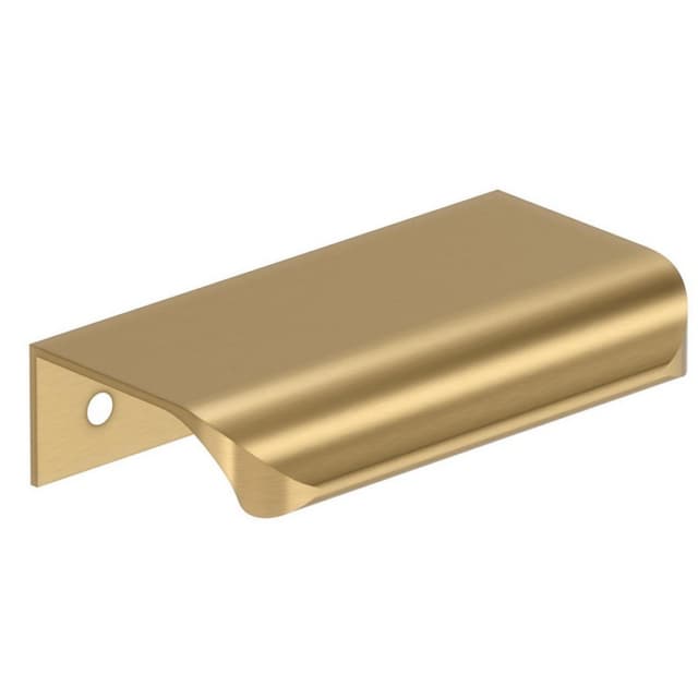 Amerock Streamline Tab Series 2-3/16 in (56 mm) Center to Center Champagne Bronze Edge Pull, -BP37201CZ