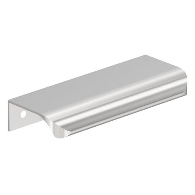 Amerock Streamline Tab Series 3-3/16 in (81 mm) Center to Center Polished Chrome Edge Pull, -BP3720226