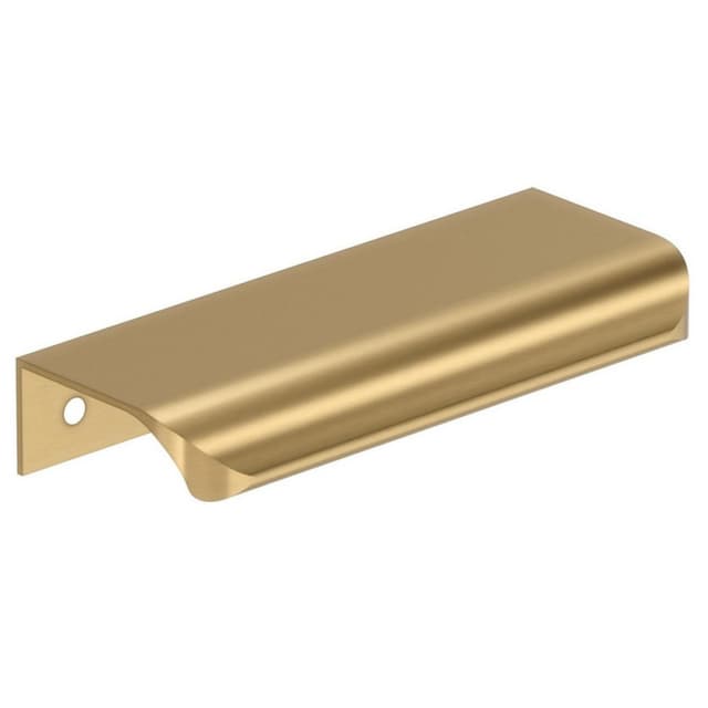 Amerock Streamline Tab Series 3-3/16 in (81 mm) Center to Center Champagne Bronze Edge Pull, -BP37202CZ