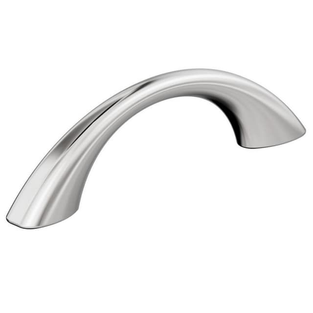 Amerock Vaile Series 3 in (76 mm) Center to Center Polished Chrome Pull, -BP3723026