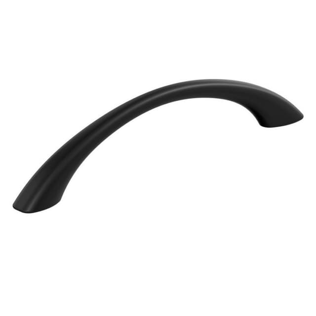 Amerock Vaile Series 3-3/4 in (96 mm) Center to Center Matte Black Pull, BP37231FB