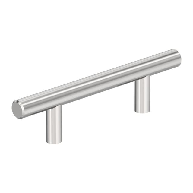 Amerock Bar Pull Hollow Series 3 in (76 mm) Center to Center Polished Chrome Bar Pull, -BP3724026