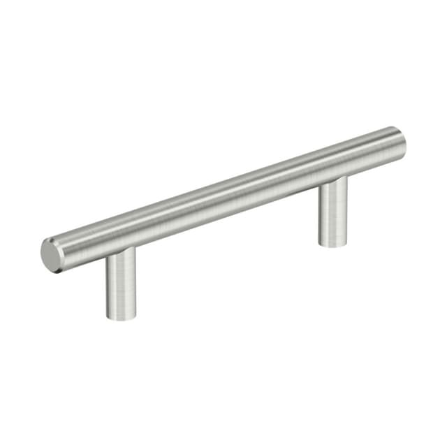 Amerock Bar Pull Hollow Series 3-3/4 in (96 mm) Center to Center Stainless Steel Bar Pull, -BP37241SS