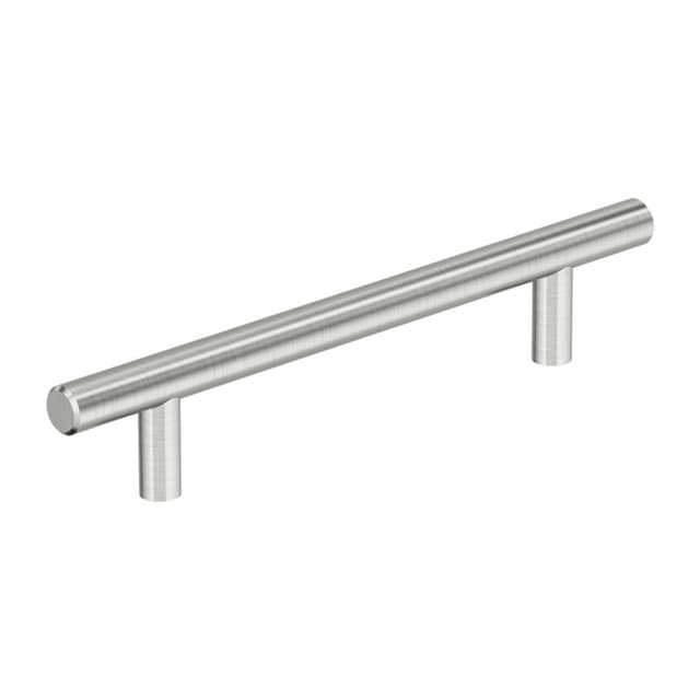 Amerock Bar Pull Hollow Series 5-1/16 in (128 mm) Center to Center Stainless Steel Bar Pull, -BP37242SS