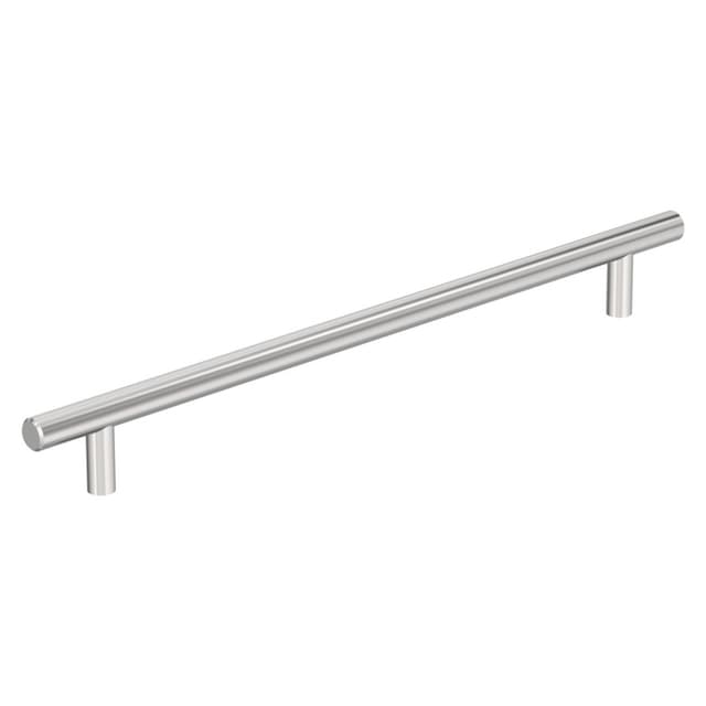 Amerock Bar Pull Hollow Series 10-1/16 in (256 mm) Center to Center Polished Chrome Bar Pull, -BP3724626