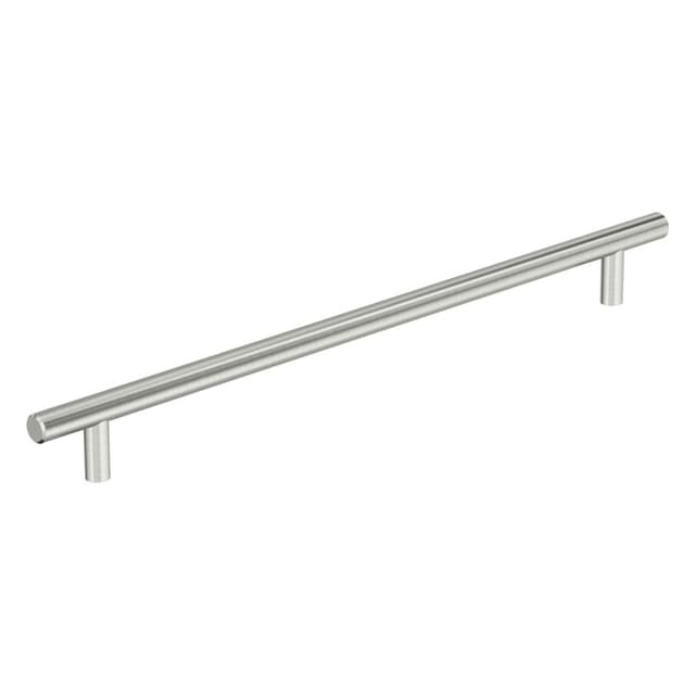 Amerock Bar Pull Hollow Series 11-5/16 in (287 mm) Center to Center Stainless Steel Bar Pull, -BP37247SS