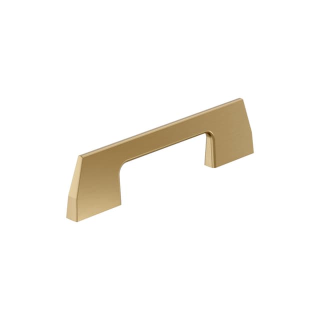 Amerock Angle Series 3 in (76 mm) Center to Center Champagne Bronze Pull, BP37299CZ