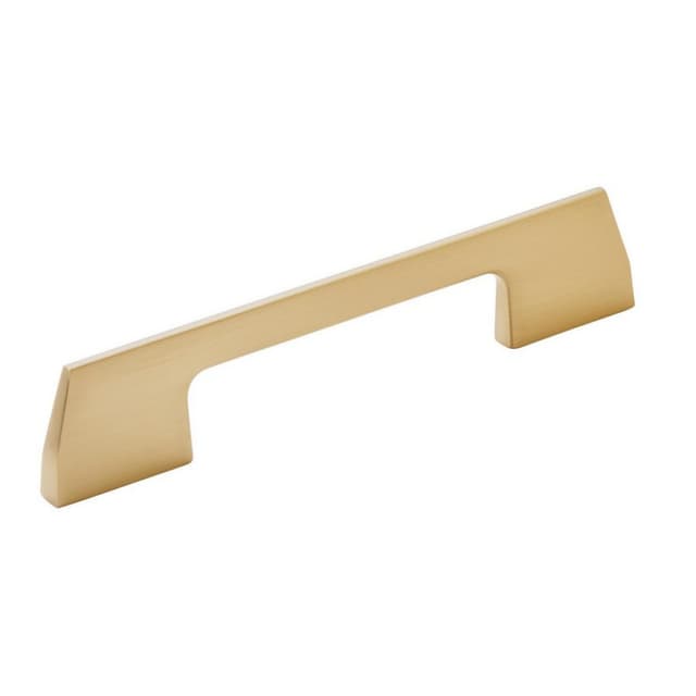 Amerock Angle Series 3-3/4 in (96 mm) Center to Center Champagne Bronze Pull, BP37300CZ