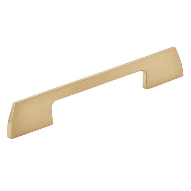 Amerock Angle Series 5-1/16 in (128 mm) Center to Center Champagne Bronze Pull, BP37301CZ