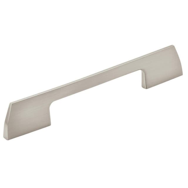Amerock Angle Series 5-1/16 in (128 mm) Center to Center Satin Nickel Pull, BP37301G10