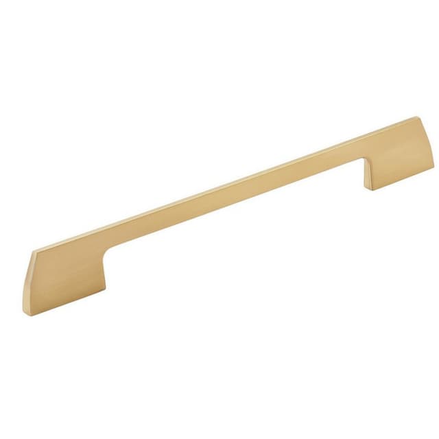 Amerock Angle Series 7-9/16 in (192 mm) Center to Center Champagne Bronze Pull, BP37302CZ