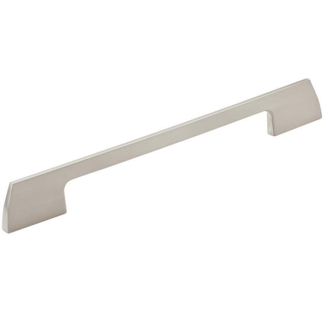 Amerock Angle Series 7-9/16 in (192 mm) Center to Center Satin Nickel Pull, BP37302G10