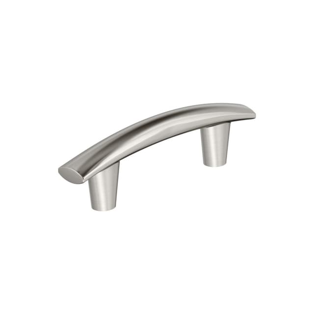 Amerock Willow Series 3 in (76 mm) Center to Center Satin Nickel Pull, BP37309G10