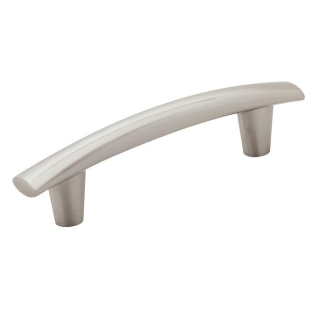 Amerock Willow Series 3-3/4 in (96 mm) Center to Center Satin Nickel Pull, -BP37310G10