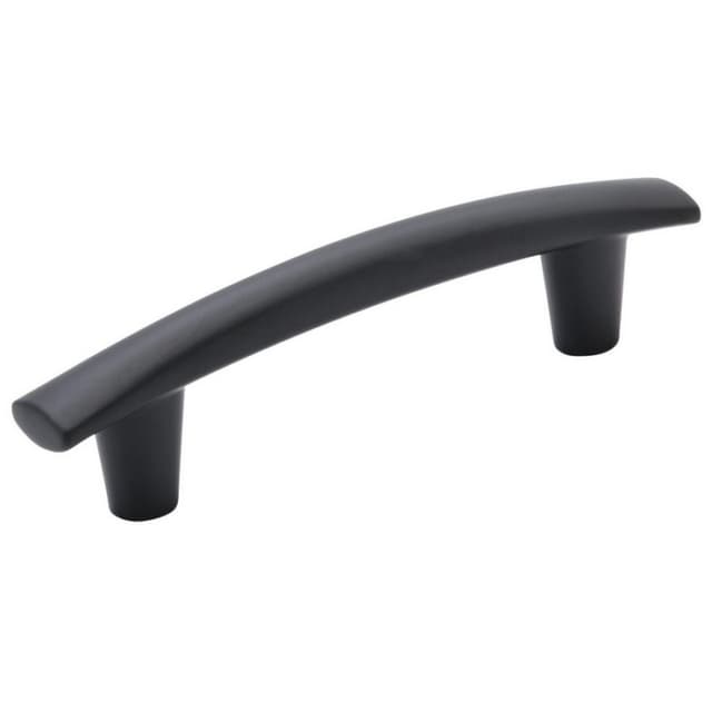 Amerock Willow Series 3-3/4 in (96 mm) Center to Center Matte Black Pull, -BP37310MB