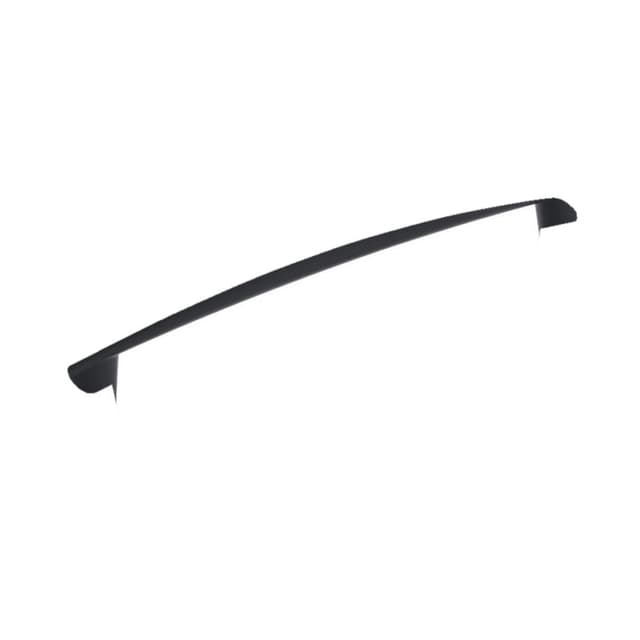 Amerock Willow Series 6-5/16 in (160 mm) Center to Center Matte Black Pull, -BP37312MB