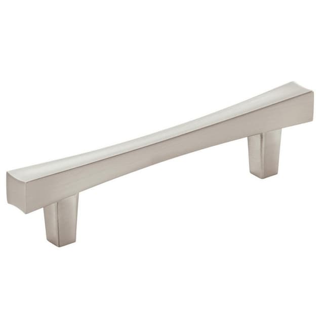 Amerock Pailou Series 3-3/4 in (95 mm) Center to Center Satin Nickel Pull, BP37322G10