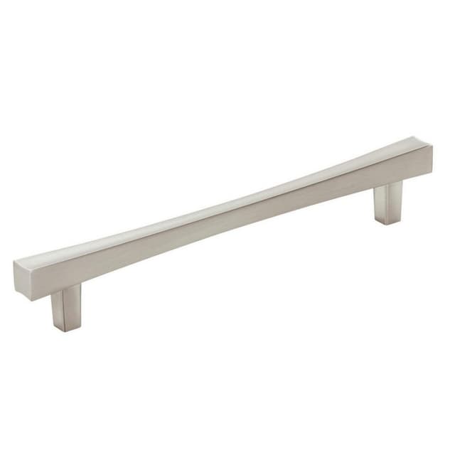 Amerock Pailou Series 5-1/16 in (128 mm) Center to Center Satin Nickel Pull, BP37324G10