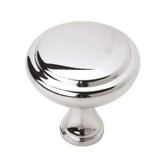 Amerock Arden Series Polished Chrome 1-1/4 in (32 mm) Diameter Knob, BP3734026