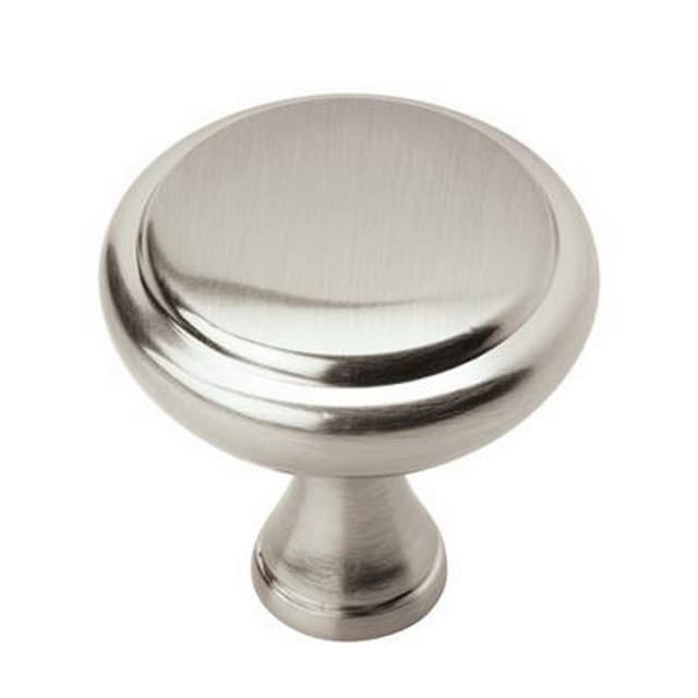 Amerock Arden Series Satin Nickel 1-1/4 in (32 mm) Diameter Knob, BP37340G10